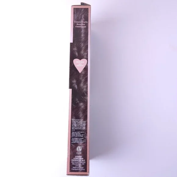 Conair Double Ceramic Classic Curls Curling Iron Dual Barrel Hair Styler 25mm - Picture 4 of 7